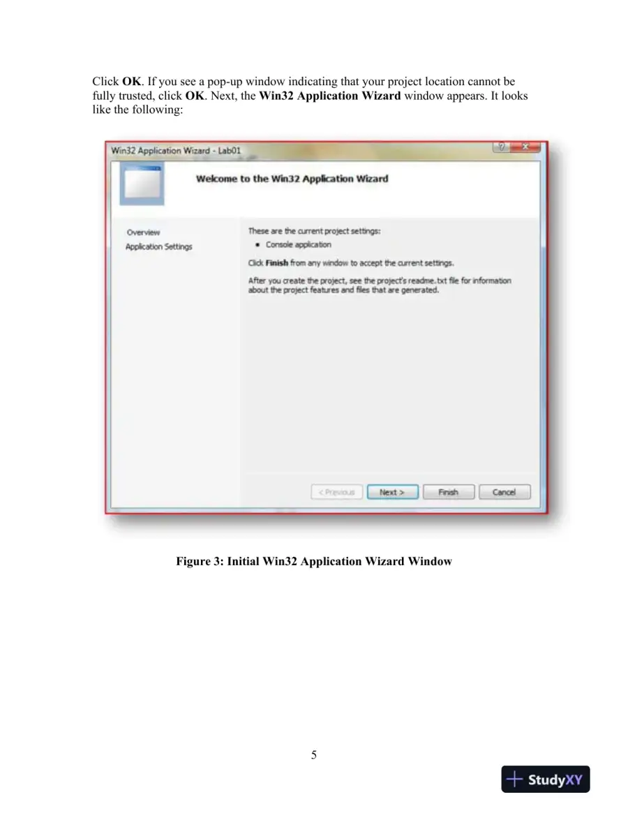 COMP122 Week 1 iLab - Introduction to Visual C++.NET and Basic Console Programming, page 6