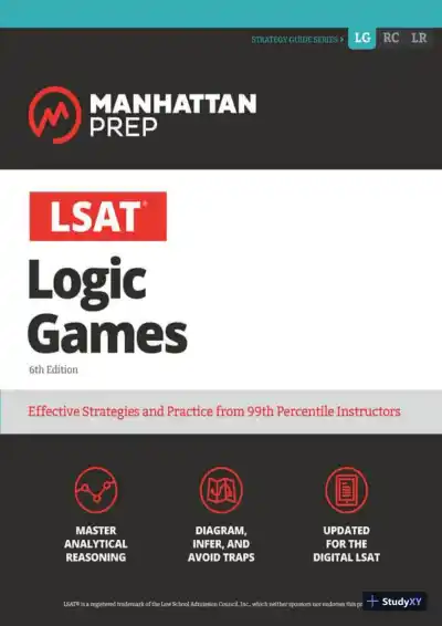 LSAT Logic Games (Manhattan Prep LSAT Strategy Guides) (2020) - Page 1 preview image