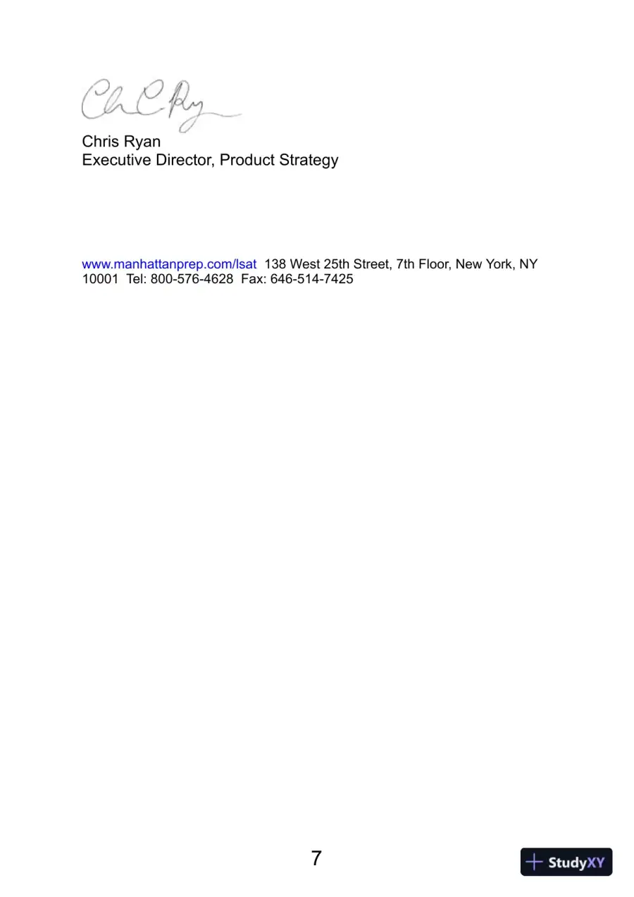 LSAT Logic Games (Manhattan Prep LSAT Strategy Guides) (2020), page 9