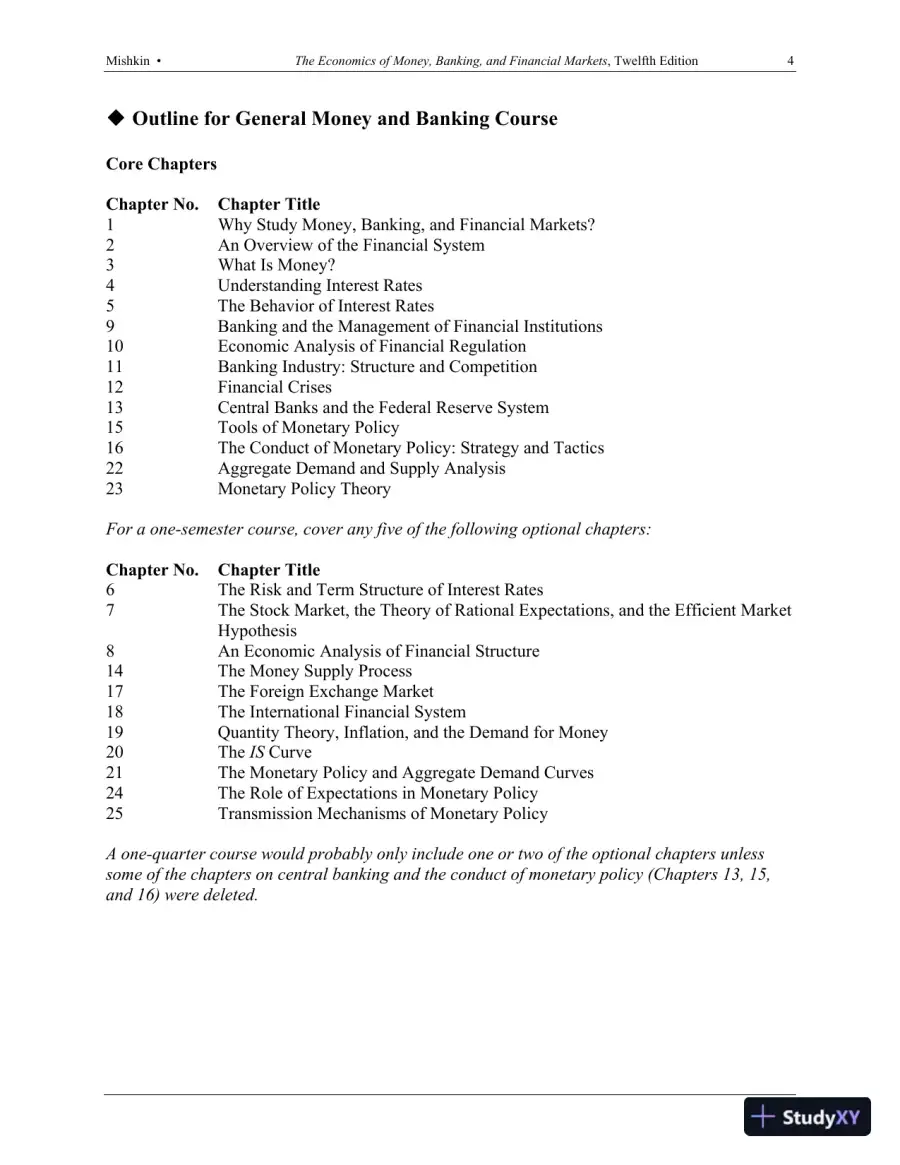 Solution Manual for The Economics of Money, Banking and Financial Markets, 12th Edition, page 3