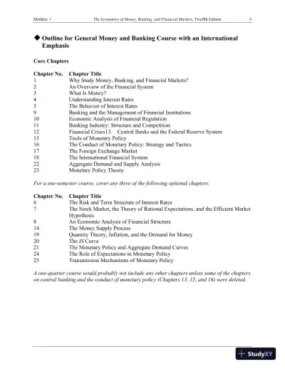 Solution Manual for The Economics of Money, Banking and Financial Markets, 12th Edition - Page 4 preview image