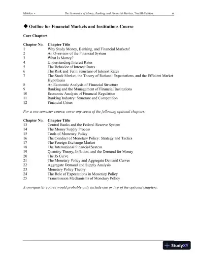 Solution Manual for The Economics of Money, Banking and Financial Markets, 12th Edition - Page 5 preview image