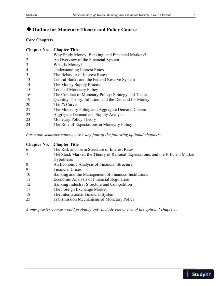 Solution Manual for The Economics of Money, Banking and Financial Markets, 12th Edition, page 6