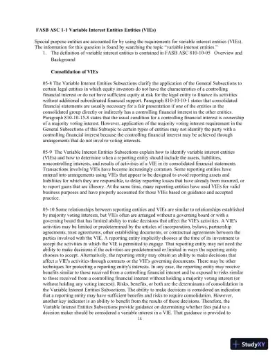 Financial Accounting Theory And Analysis: Text And Cases, 10th Edition Solution Manual - Page 14 preview image