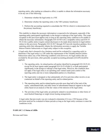 Financial Accounting Theory And Analysis: Text And Cases, 10th Edition Solution Manual - Page 19 preview image