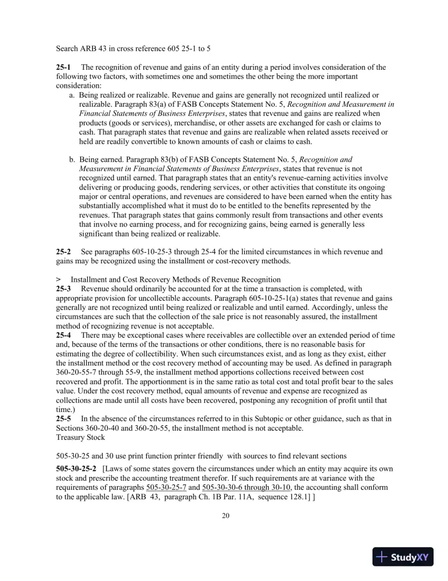 Financial Accounting Theory And Analysis: Text And Cases, 10th Edition Solution Manual, page 20