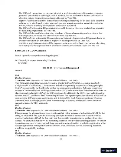 Financial Accounting Theory And Analysis: Text And Cases, 10th Edition Solution Manual - Page 25 preview image