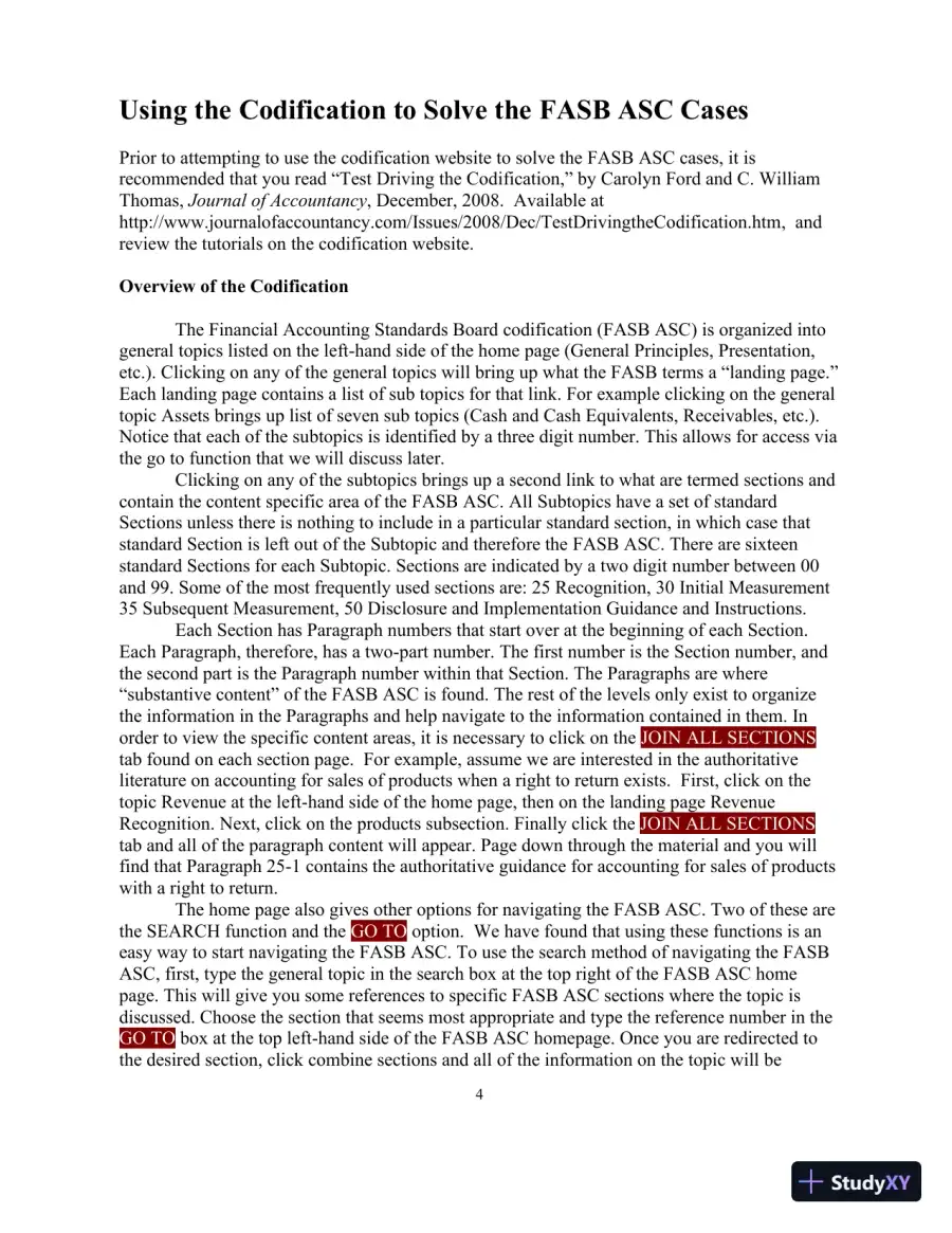 Financial Accounting Theory And Analysis: Text And Cases, 10th Edition Solution Manual, page 4