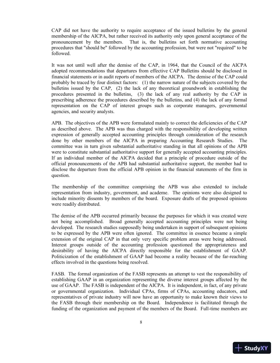 Financial Accounting Theory And Analysis: Text And Cases, 10th Edition Solution Manual, page 8