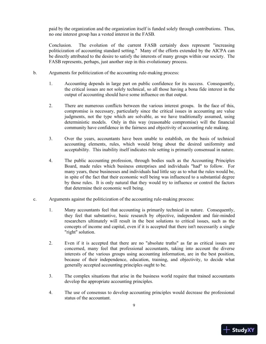 Financial Accounting Theory And Analysis: Text And Cases, 10th Edition Solution Manual, page 9