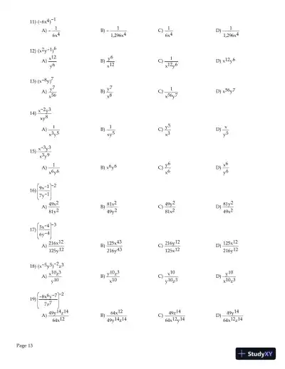 Test Bank for College Algebra , 11th edition - Page 14 preview image