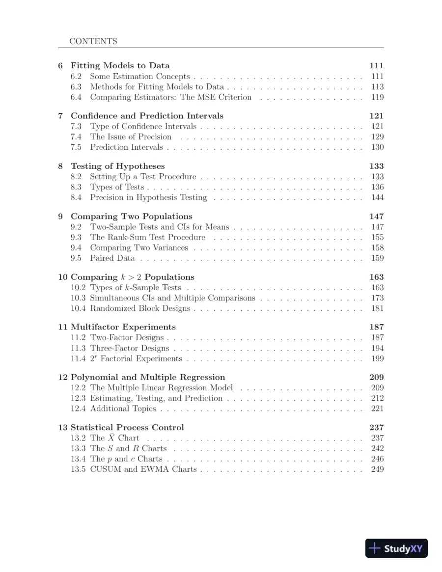 Solution Manual for Probability and Statistics with R for Engineers and Scientists, 1st Edition, page 4