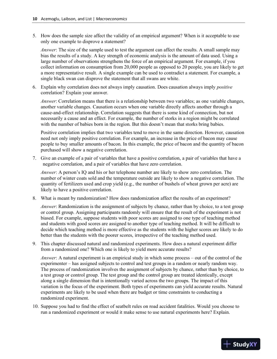 Solution Manual for Economics, 1st Edition, page 12