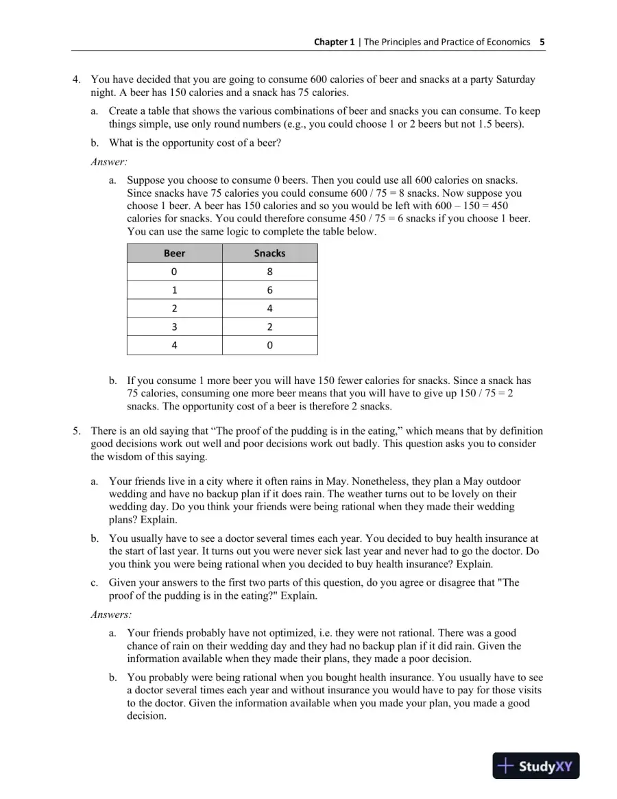 Solution Manual for Economics, 1st Edition, page 8
