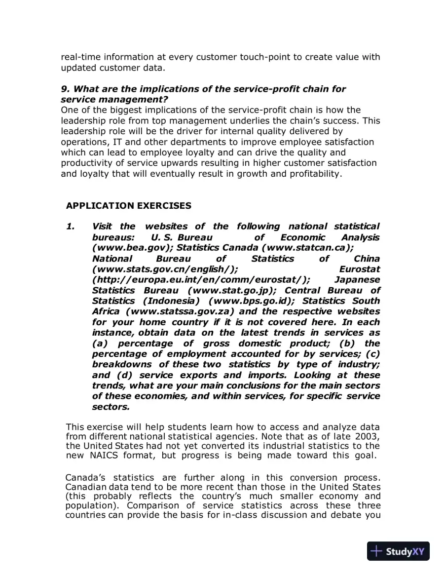 Solution Manual for Essentials of Services Marketing, 3rd Edition, page 13