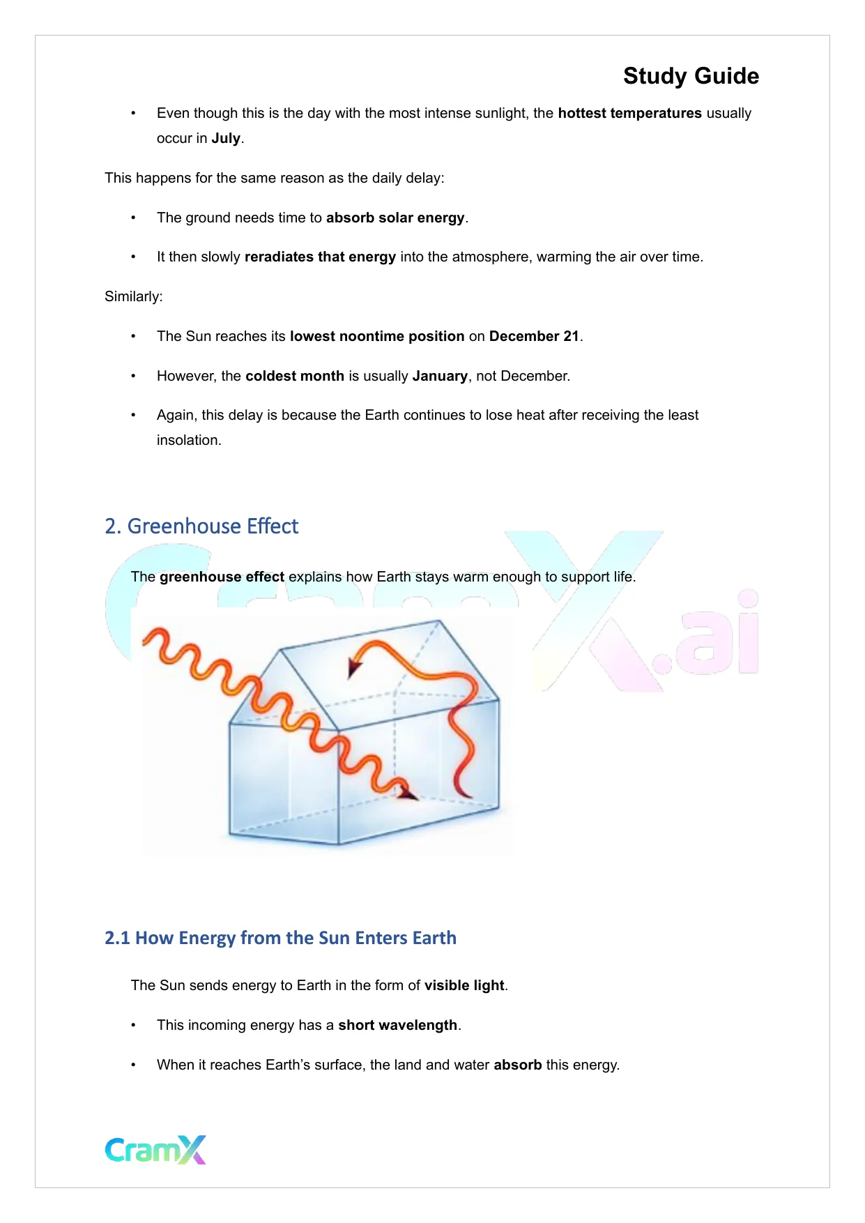 Earth Science - Insolation and Seasons on Earth - Page 2 preview image