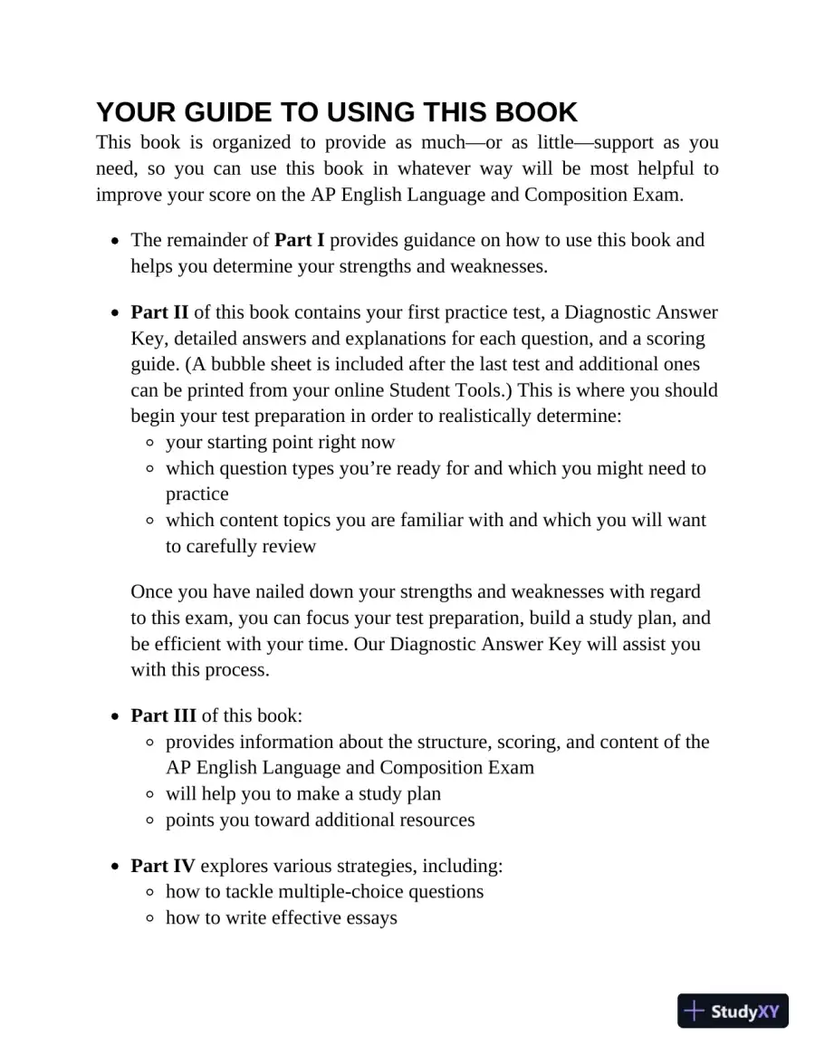 Princeton Review AP English Language and Composition Premium Prep, 1 : 8 Practice Tests (2024), page 20