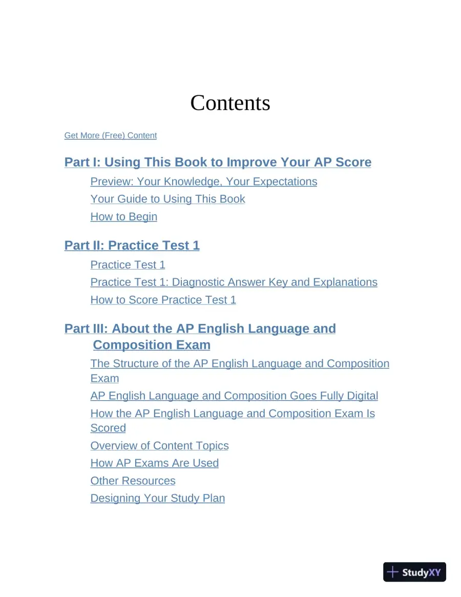 Princeton Review AP English Language and Composition Premium Prep, 1 : 8 Practice Tests (2024), page 8