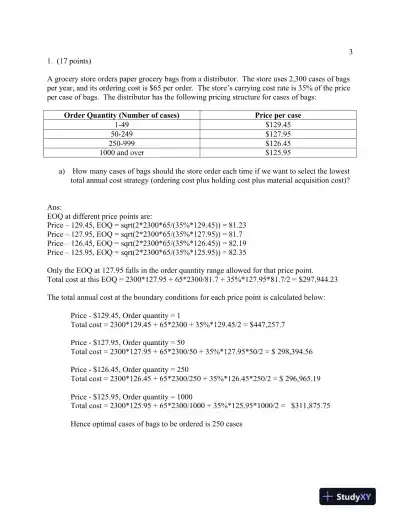 Aggregate Capacity Planning and Inventory Cost Analysis for Disk Drive Production - Page 4 preview image