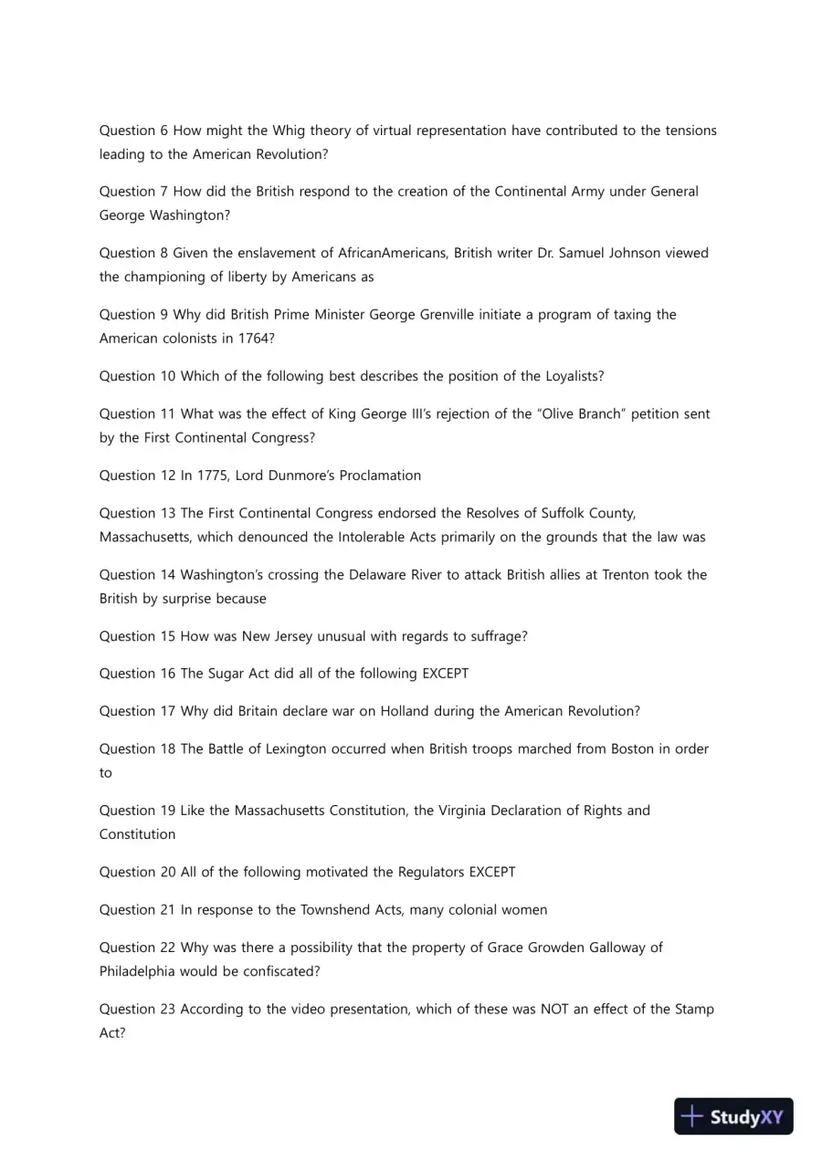 Liberty University HIUS221 Quiz 3 Complete Solutions Correct Answers Key, page 4