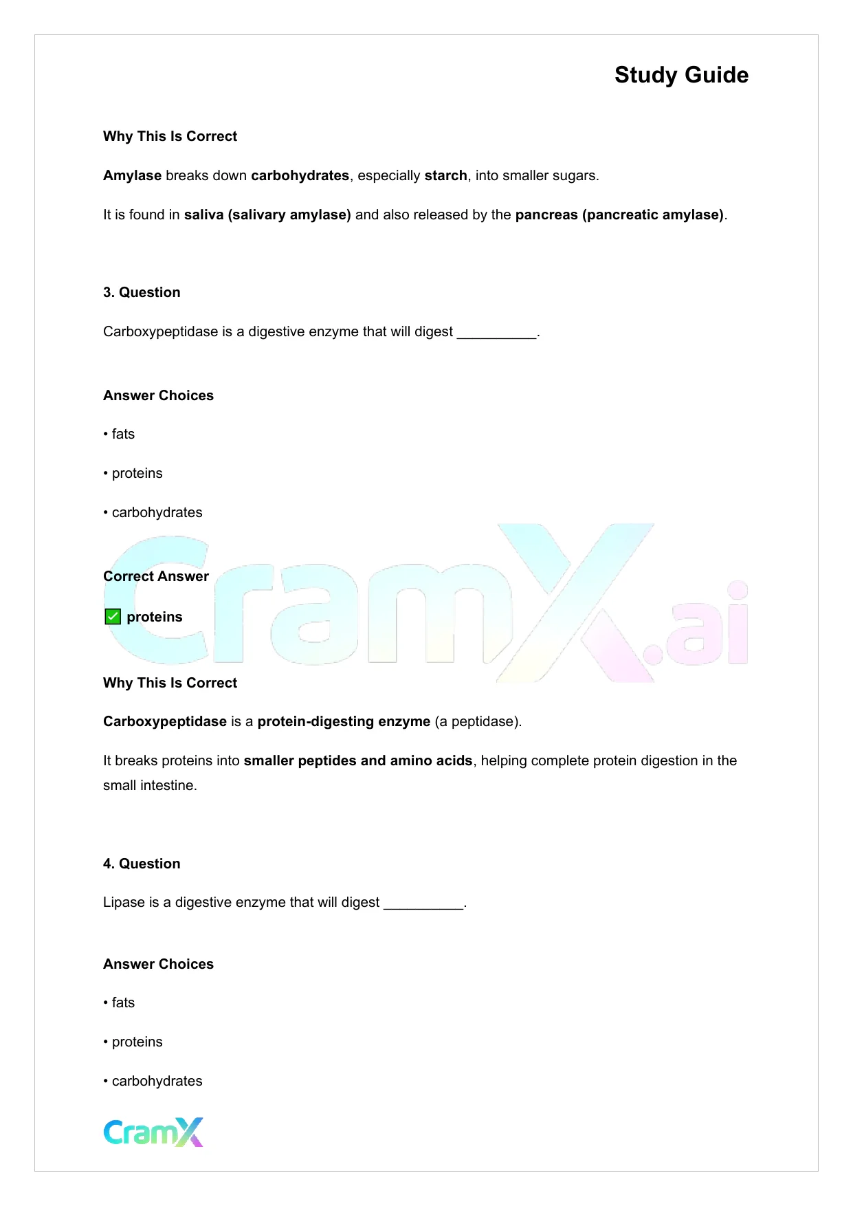 Anatomy and Physiology - The Digestive System - Page 9 preview image