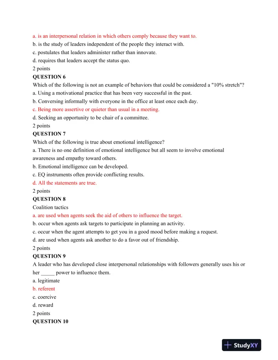 Nova Mgt5630 Midterm Exam, page 3