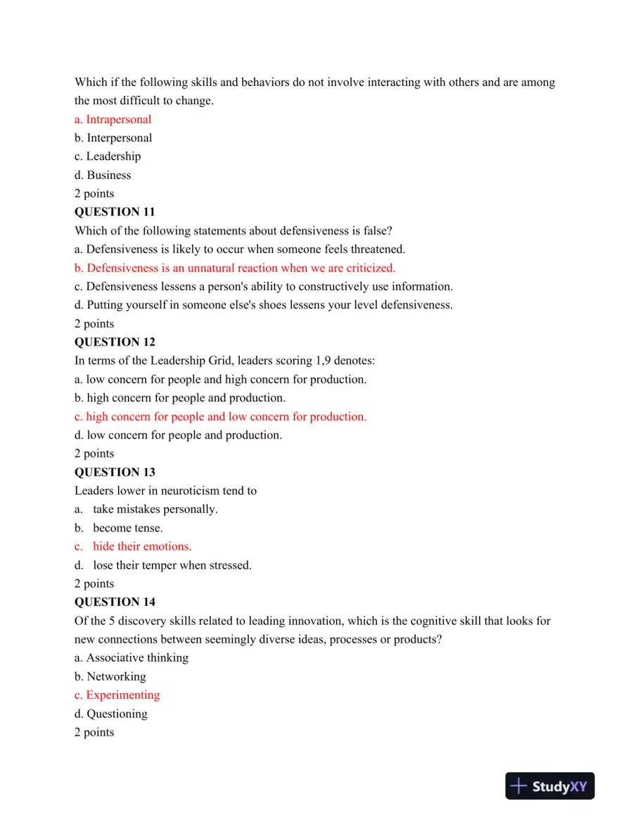 Nova Mgt5630 Midterm Exam, page 4