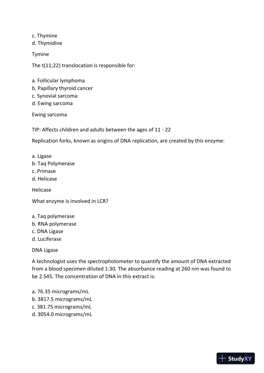 2023-2024 MB ASCP Mathematics Connect Exam With Answers (97 Solved Questions), page 8