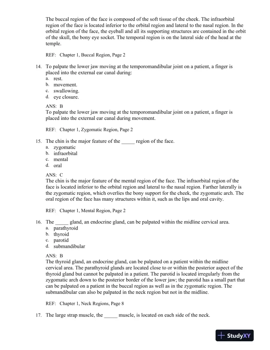 Illustrated Dental Embryology, Histology, and Anatomy 4th Edition Test Bank, page 6