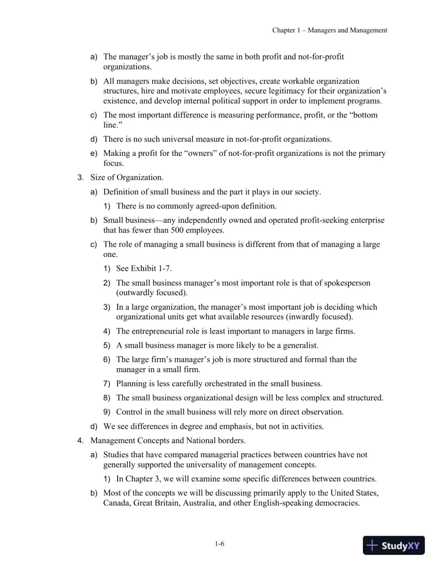 Fundamentals of Management, 10th Edition Solution Manual, page 11