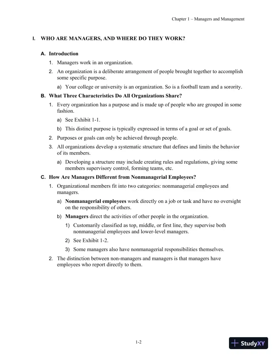 Fundamentals of Management, 10th Edition Solution Manual, page 7
