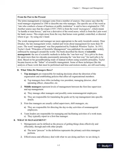 Fundamentals of Management, 10th Edition Solution Manual - Page 8 preview image