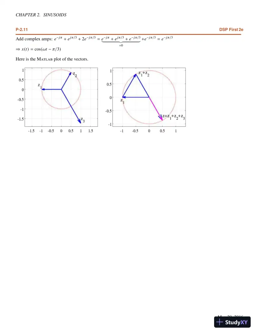 DSP First 2nd Edition Solution Manual, page 13