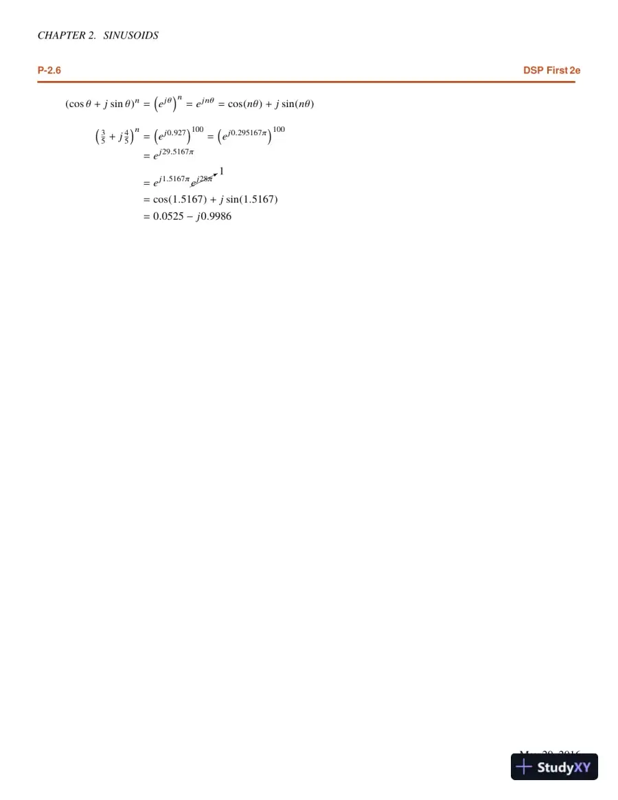 DSP First 2nd Edition Solution Manual, page 8