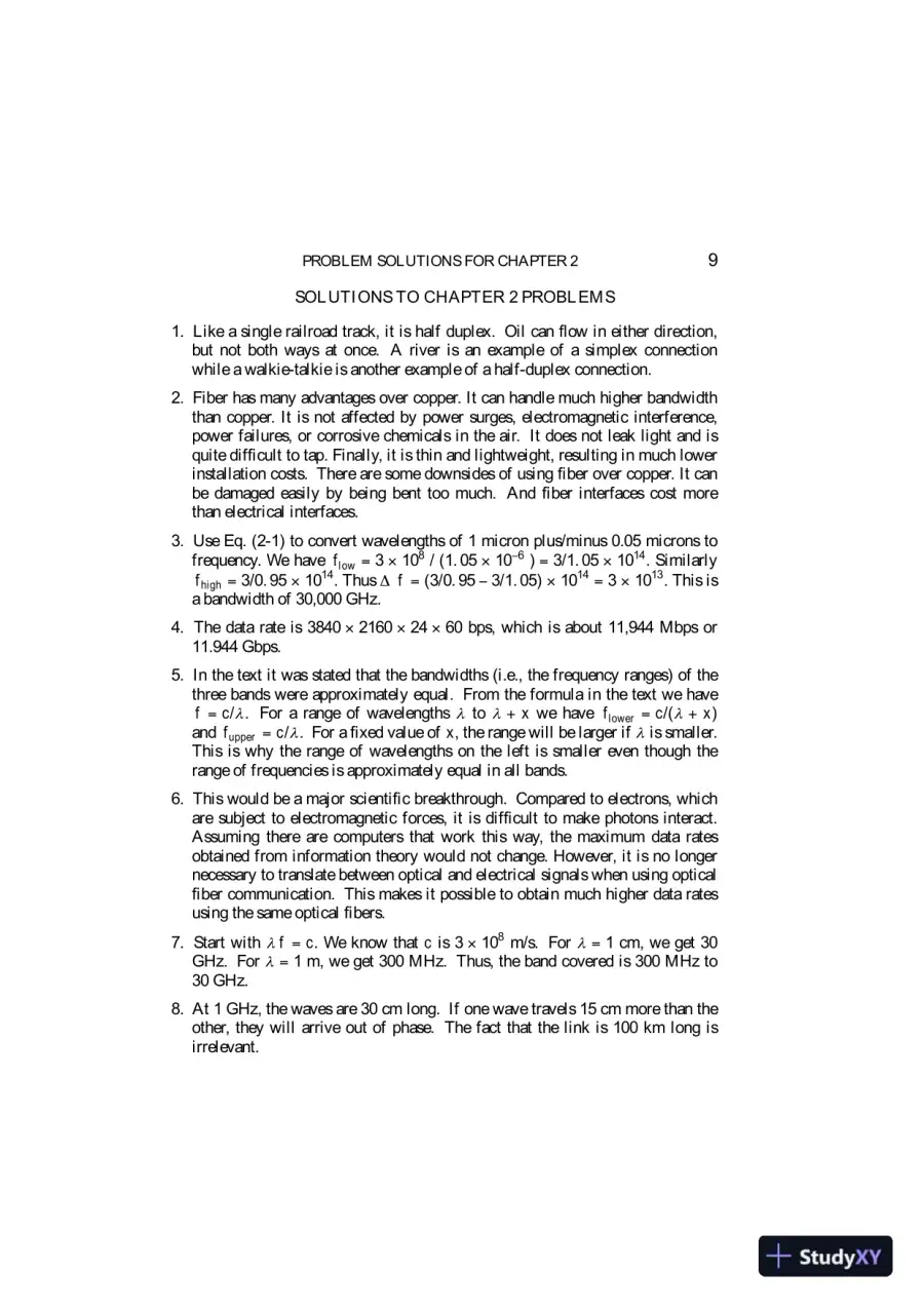 Solution Manual for Computer Networks, 6th Edition, page 11
