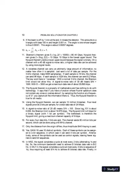 Solution Manual for Computer Networks, 6th Edition - Page 12 preview image