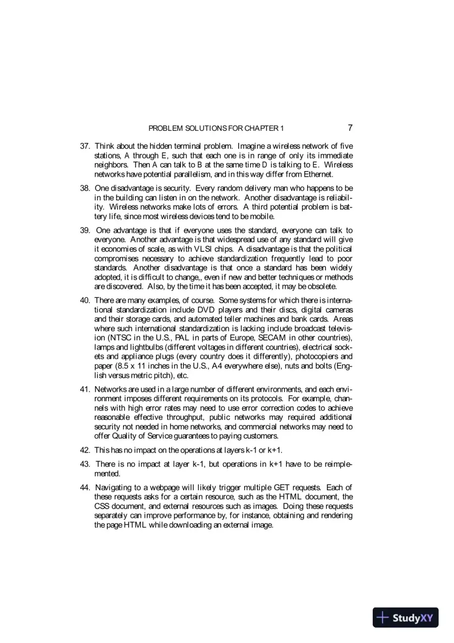 Solution Manual for Computer Networks, 6th Edition, page 9