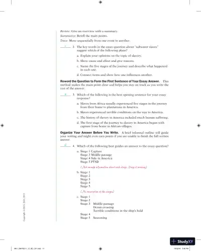 Solution Manual for Breaking Through: College Reading, 12th Edition - Page 13 preview image