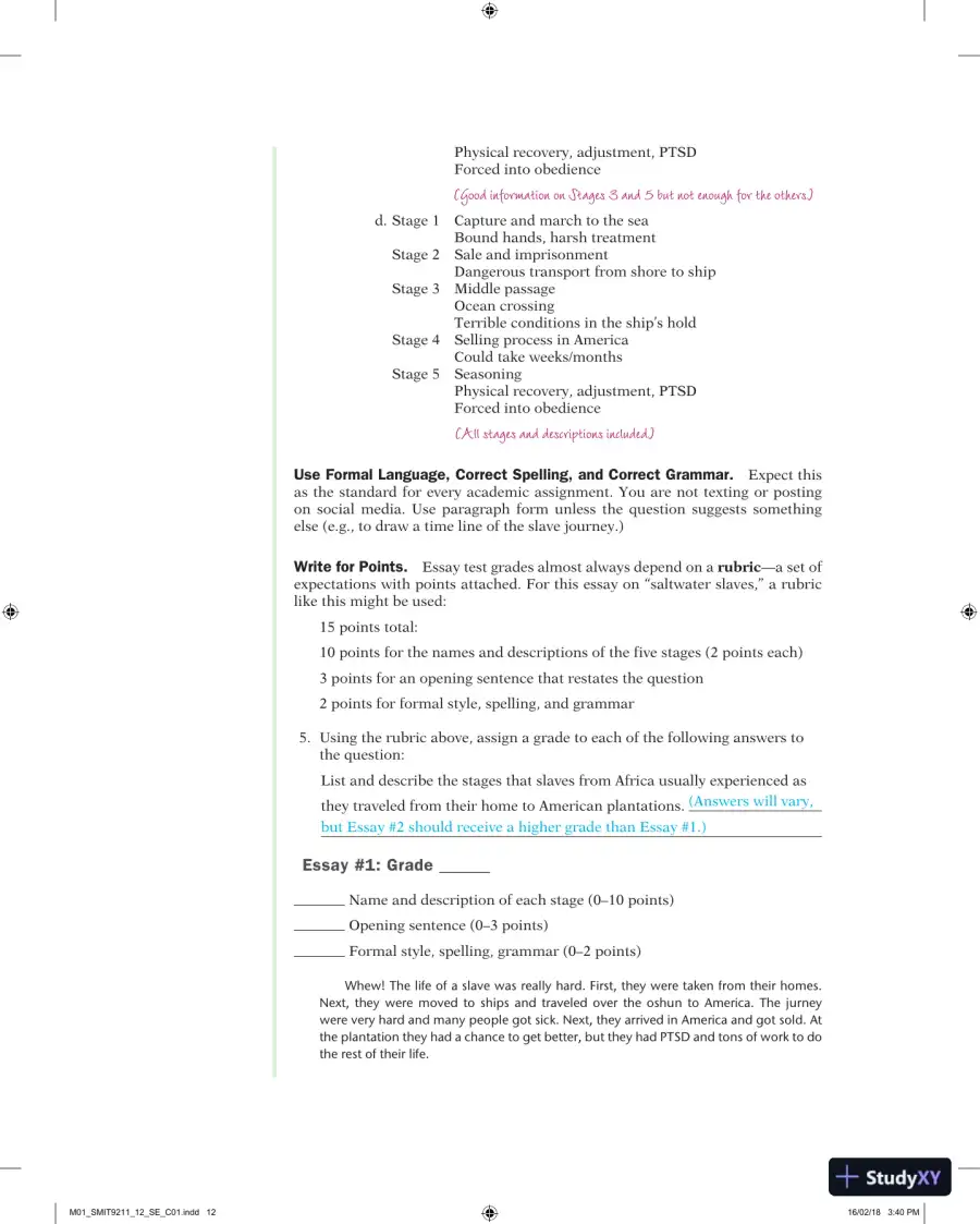 Solution Manual for Breaking Through: College Reading, 12th Edition, page 14
