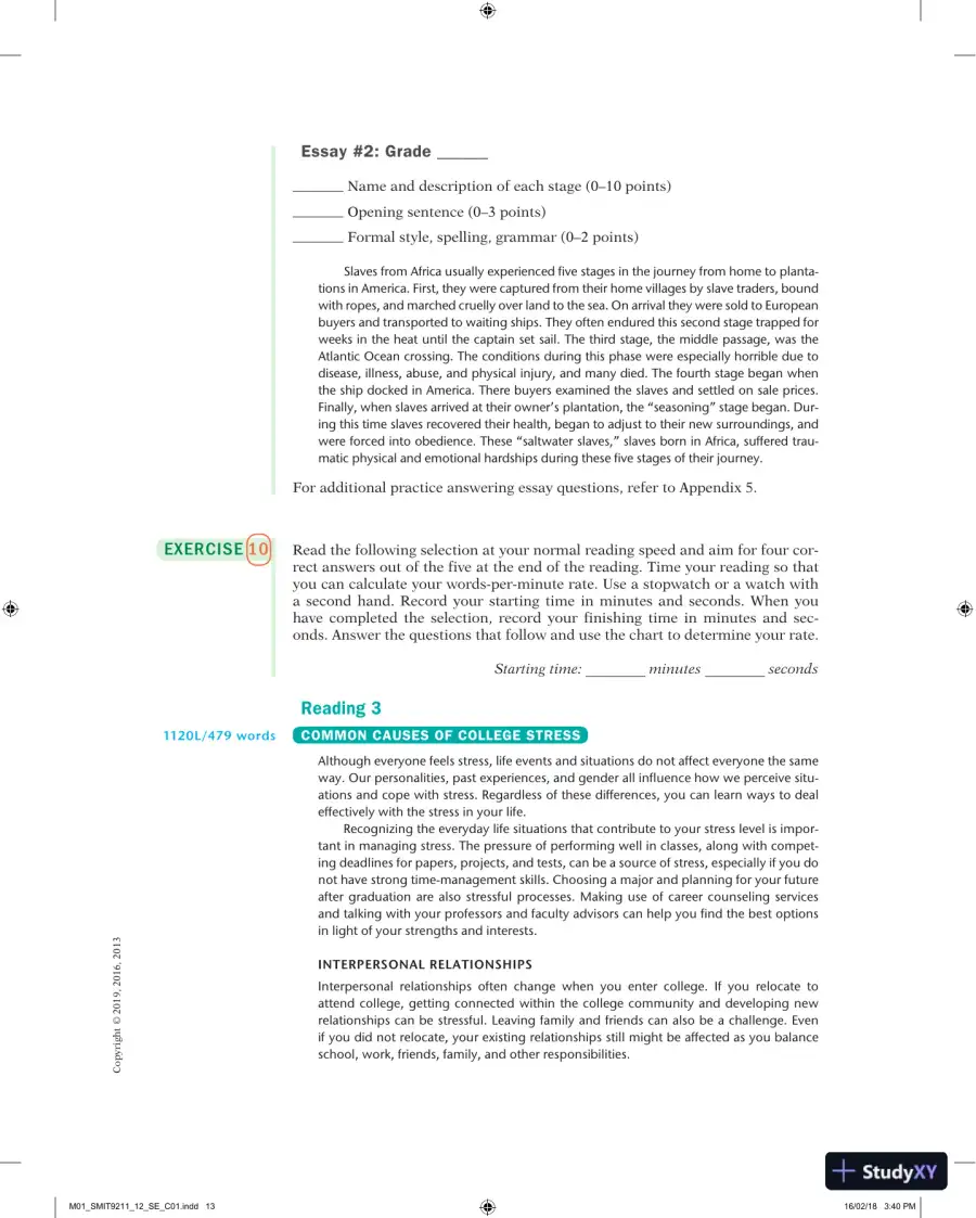Solution Manual for Breaking Through: College Reading, 12th Edition, page 15