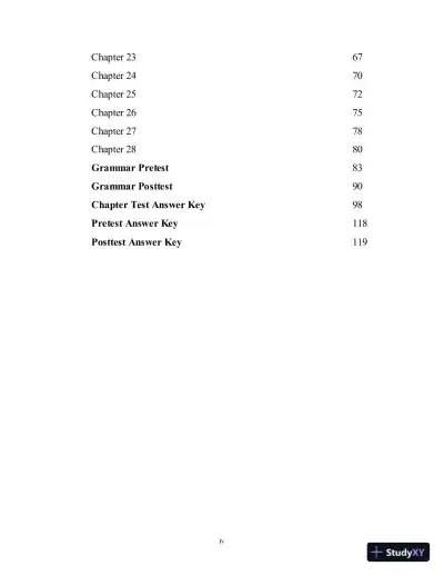 Test Bank for Wordsmith: A Guide to Paragraphs & Short Essays, 7th Edition - Page 4 preview image
