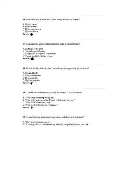NCLEX RN Style Exam Pathophysiology - Page 11 preview image