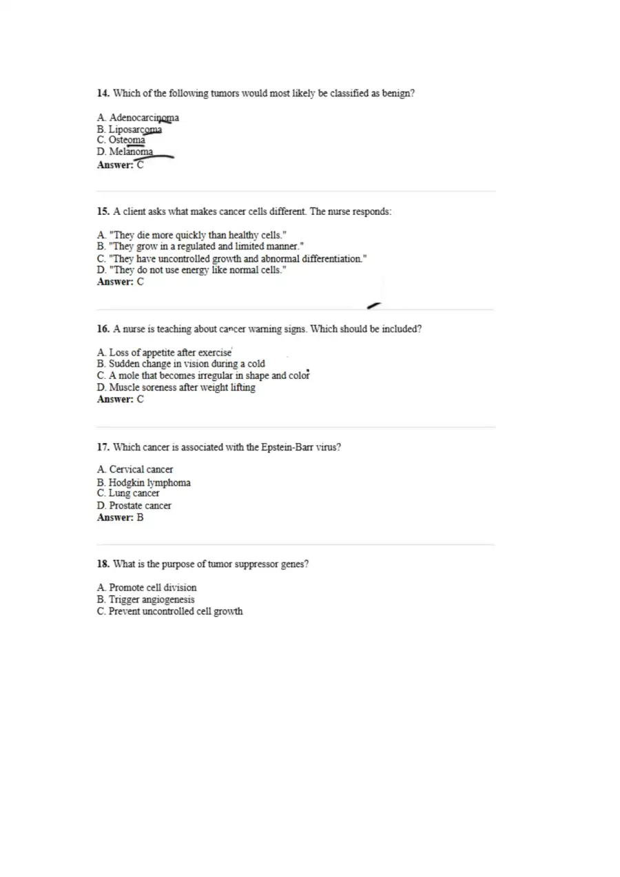NCLEX RN Style Exam Pathophysiology, page 4
