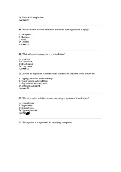 NCLEX RN Style Exam Pathophysiology - Page 5 preview image