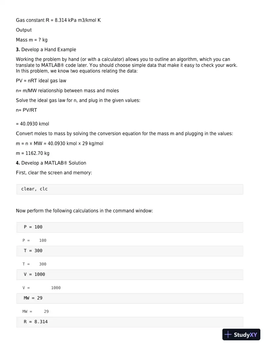 MATLAB for Engineers, 5th Edition Solution Manual, page 4