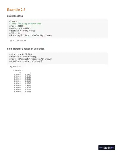 MATLAB for Engineers, 5th Edition Solution Manual - Page 8 preview image