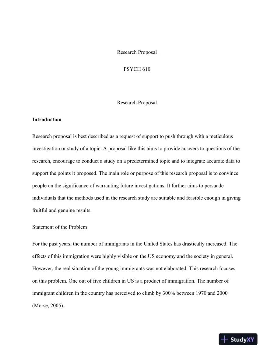 PSYCH 610 Research Proposal, page 3