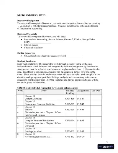 Revision Notes for Intermediate Accounting, 2nd Edition - Page 11 preview image