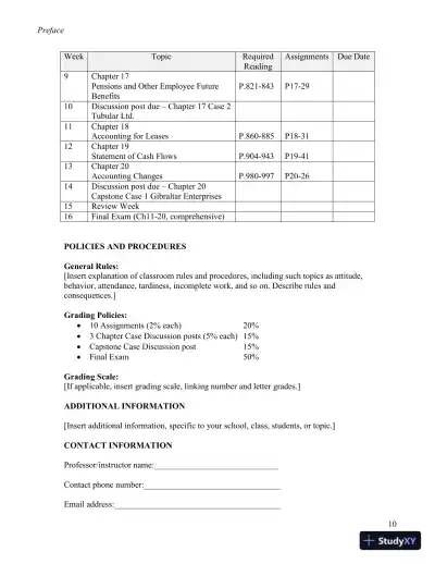 Revision Notes for Intermediate Accounting, 2nd Edition - Page 12 preview image