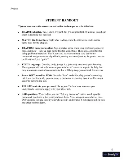 Revision Notes for Intermediate Accounting, 2nd Edition - Page 14 preview image